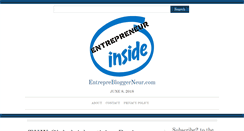Desktop Screenshot of entreprebloggerneur.com